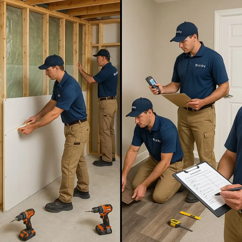 Repairs and Reconstruction process in Noble County, IN